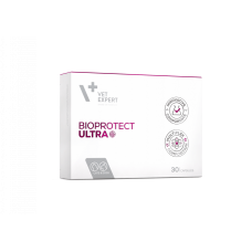 Харчова добавка Vet Expert BioProtect Ultra для котів і собак із хронічними порушеннями шлунково-кишкової мікрофлори, 30 капс.