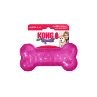 Іграшка для собак KONG Squeezz Crackle Bone (кістка з хрустом) M