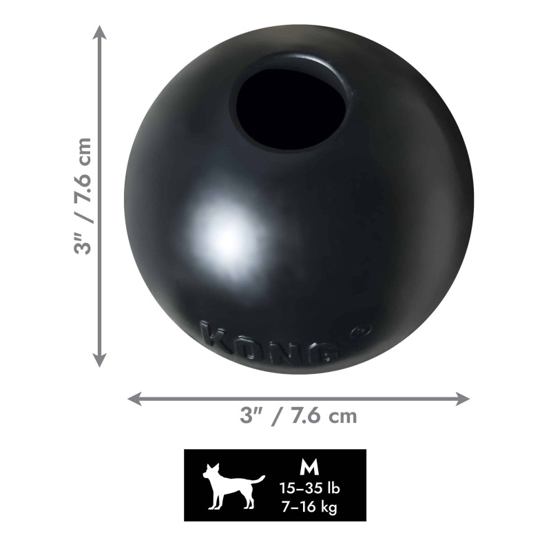 Іграшка для собак KONG Extreme Ball (міцний м’яч для жування), розмір M/L