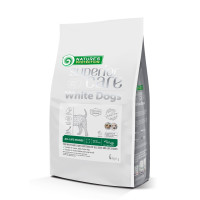 Сухий корм Nature's Protection (Нейчер Протекшн) Superior Care White Dogs Insect All Sizes & Life Stages для собак усіх розмірів і стадій життя з білим забарвленням шерсті та протеїном комах, 4 кг