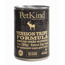 Вологий корм PETKIND Venison Tripe Formula з яловичиною, рубцем та олениною для дорослих собак, 369 г