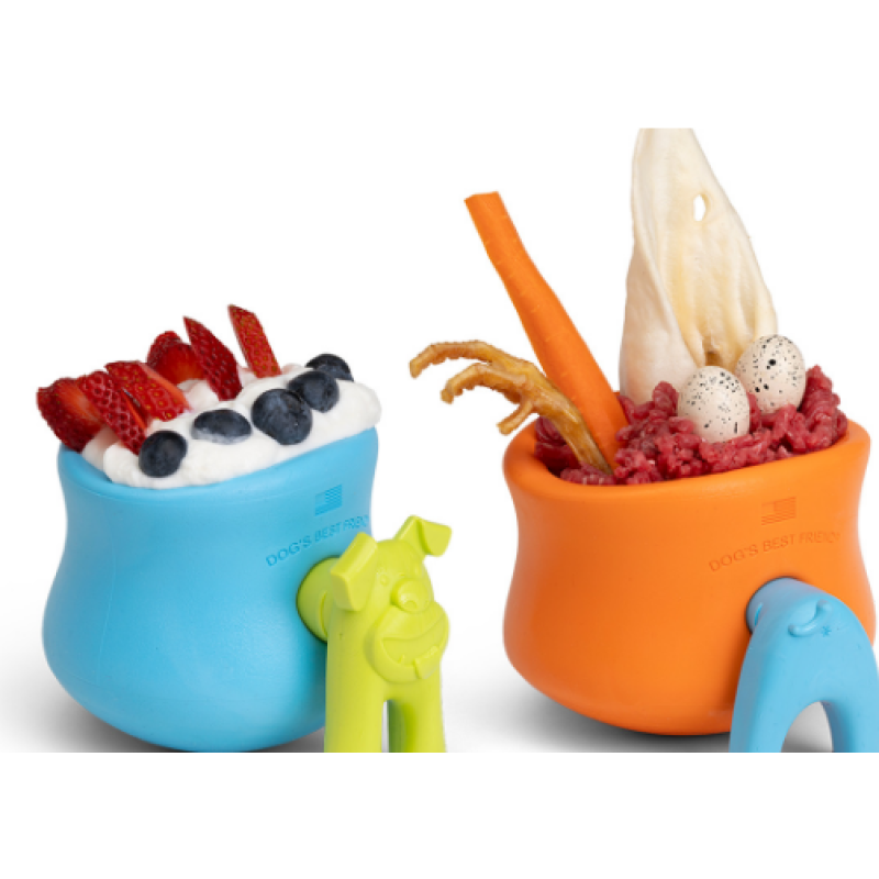 Стоппер для іграшки West Paw Toppl Stopper Aqua блакитний