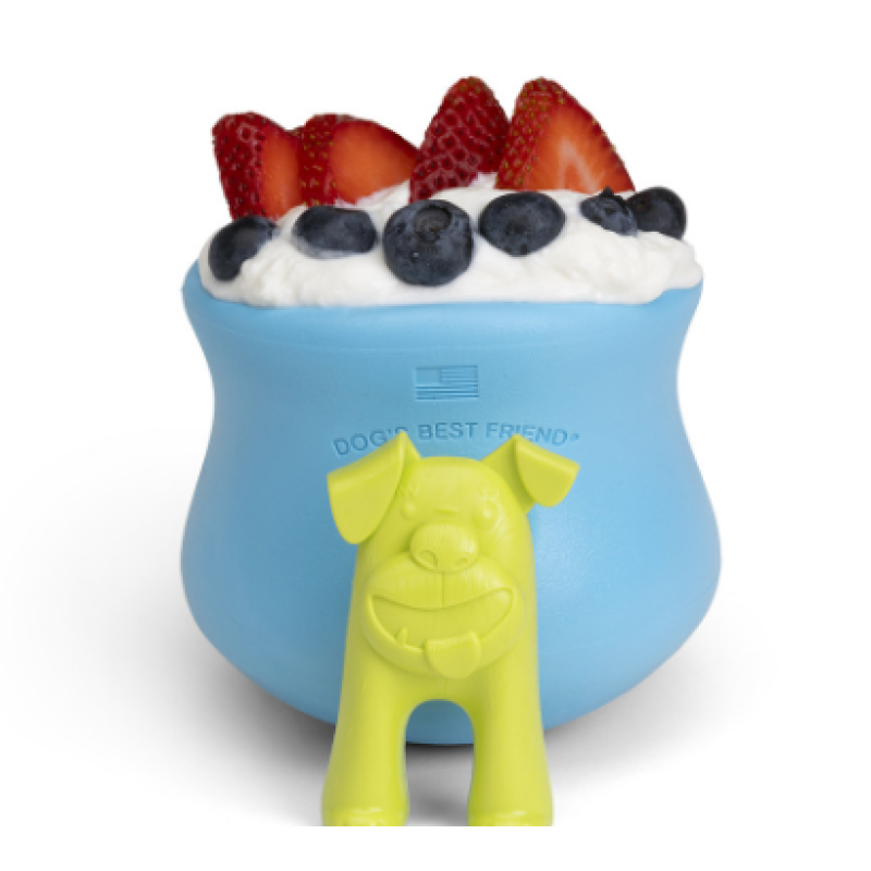 Стоппер для іграшки West Paw Toppl Stopper Aqua блакитний