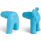 Стоппер для іграшки West Paw Toppl Stopper Aqua блакитний
