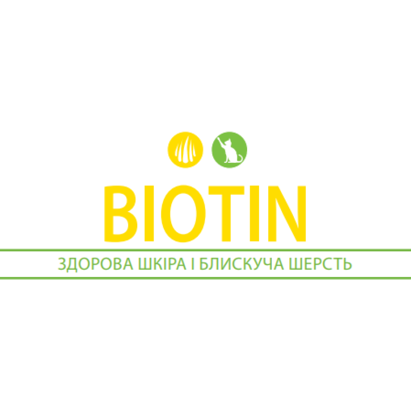 Вітамінно-мінеральна добавка Canvit Biotin для котів, для підтримки здоров'я шкіри та блиску шерсті 100 г