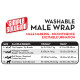 Гігієнічний пояс-протектор для кобелів SS Washable Male Wrap Small