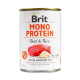 Вологий корм для собак Brit Mono Protein Beef & Rice з яловичиною та рисом, 400 г