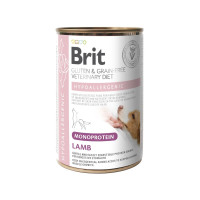 Влажный корм для собак Brit VetDiet Hypoallergenic Lamb (ягненок), 400 г