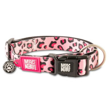 Нашийник для собак Max & Molly Smart ID Collar Leopard Pink з леопардовим принтом, XS