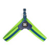 Шлейка для собак Max & Molly Q-Fit Harness Matrix Lime Green зеленого кольору, L