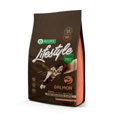 Сухий беззерновий корм Nature's Protection (Нейчер Протекшн) Lifestyle GF Growing Salmon для кошенят з лососем, 1,5 кг