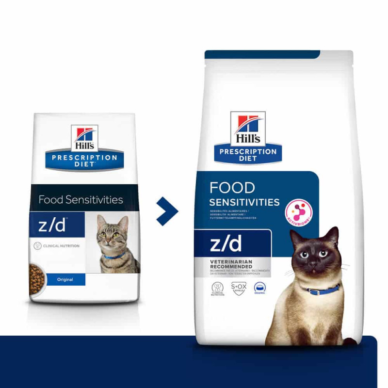 Сухий корм Hill's PRESCRIPTION DIET z/d для котів при харчовій алергії, 1,5 кг