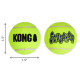 Іграшка для собак KONG SqueakAir Balls (тенісні м’ячі з пискавкою, набір 3 шт.) розмір XS