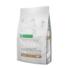 Сухий корм Nature's Protection (Нейчер Протекшн) Superior Care Sensitive Skin & Stomach Adult Small Breeds для дорослих собак малих (міні) порід із чутливою шкірою та травленням з ягням, 1,5 кг