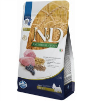 Сухий корм Farmina (Фарміна) Dog Low Grain Lamb & Blueberry Adult Mini для дорослих собак міні порід з ягням і чорницею 800 г