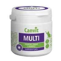Витаминная добавка для кошек Canvit Multi для поддержания иммунитета и жизненного тонуса 100 г