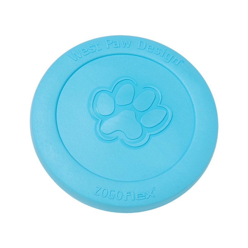 Фрісбі для собак West Paw Zisc Large Aqua блакитне 22 см