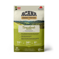 Сухий корм ACANA Grasslands Dog Recipe з ягням, качкою та рибою для дорослих собак усіх порід, 6 кг