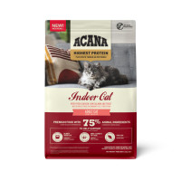 Сухой корм ACANA Highest Protein Indoor Cat с курицей, индейкой и сельдью для домашних кошек, 4.5 кг