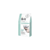 Сухий беззерновий корм Brit Grain Free VetDiet Cat Struvite - для котів, при сечокам'яній хворобі, з куркою та горохом 2 кг