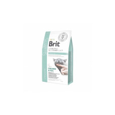 Сухий беззерновий корм Brit Grain Free VetDiet Cat Struvite - для котів, при сечокам'яній хворобі, з куркою та горохом 2 кг
