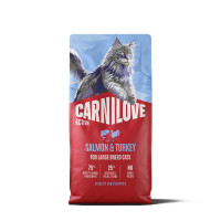 Сухой корм Carnilove Active Salmon & Turkey Large Breed для кошек крупных пород лосось и индейка 6 кг