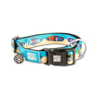 Нашийник для собак Max & Molly Smart ID Collar Aloha з принтом Алоха, L
