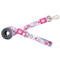 Повідець короткий для собак Max & Molly Short Leash Cherry Bloom з принтом Вишневе цвітіння, L
