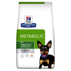 Сухий корм Hill's Prescription Diet Metabolic Mini для собак малих порід з куркою, контроль і зниження ваги, 1 кг