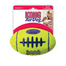 М’яч для собак KONG AirDog Squeak Football (регбі м’яч з писком)  S