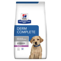 Сухий корм Hill's Prescription Diet Derm Complete для цуценят з рисом і яйцем, підтримка при харчовій алергії та атопічному дерматиті, 1,5 кг