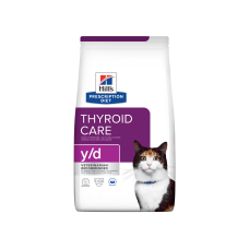 Сухий корм Hill's PRESCRIPTION DIET y/d Thyroid Care для котів для підтримки здоров’я щитоподібної залози, 3 кг