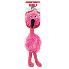 Іграшка для собак KONG Comfort Jumbo Bird (м’яка пташка з пискавкою), асорті, розмір XL