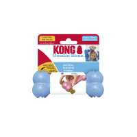 Жевательная игрушка для щенков KONG Puppy Goodie Bone (кость для наполнения лакомствами), размер S