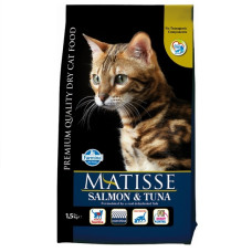 Сухий корм ( Фарміна ) Farmina Matisse Salmon and Tuna для взрослых кошек с лососем и тунцом 1,5 кг