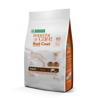 Сухой беззерновой корм Nature's Protection (Нейчер Протекшн) Superior Care Red Coat Grain Free Salmon Adult All Breeds для взрослых собак всех пород с рыжим окрасом шерсти с лососем, 4 кг