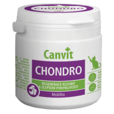 Вітамінно-мінеральна добавка Canvit Chondro для котів, для підтримки здоров'я суглобів та хрящів 100 г