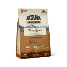 Сухий корм ACANA Ranchlands Dog Recipe з яловичиною, свининою та ягням для дорослих собак, 2 кг