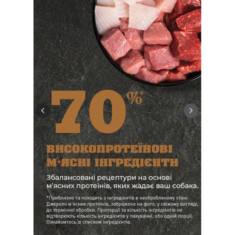 Сухий корм ACANA Ranchlands Dog Recipe з яловичиною, свининою та ягням для дорослих собак, 2 кг