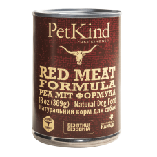 Вологий корм PETKIND Red Meat Formula з яловичиною, рубцем та ягням для дорослих собак, 369 г