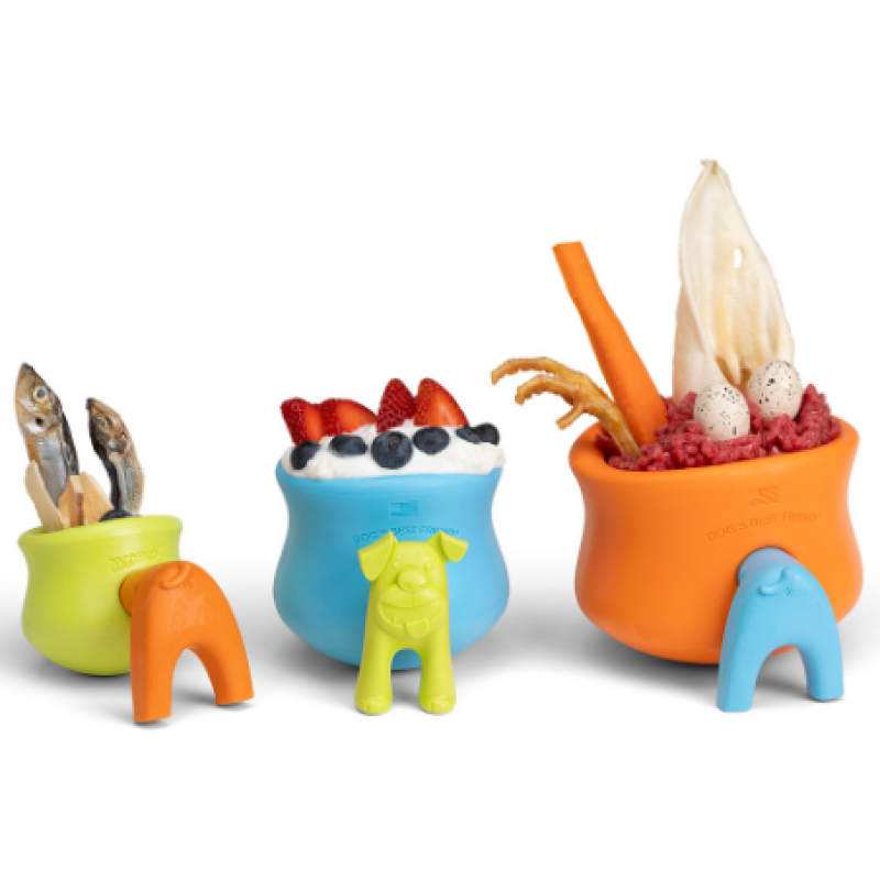 Стоппер для іграшки West Paw Toppl Stopper Tangerine помаранчевий