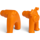 Стоппер для іграшки West Paw Toppl Stopper Tangerine помаранчевий