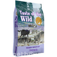 Сухий корм Taste of the Wild Sierra Mountain Canine з ягням для дорослих собак усіх порід, 12,2 кг