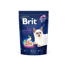 Сухий корм Brit Premium Cat by Nature Adult Chicken - для котів, з куркою 1,5кг