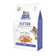Сухий беззерновий корм Brit Care Cat Grain Free by Nutrition Kitten Gentle Digestion Strong Immunity - для кошенят, з лососем 400 г