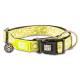 Нашийник для собак Max & Molly Smart ID Collar Kiwi з принтом Ківі, XS