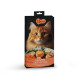 Ласощі кремові для котів Mavsy Creamy superfood SALMON WITH SCALLOP AND RED CAVIAR FOR CATS у вигляді кремоподібного пюре філе лосося з морським гребінцем та червоною ікрою, 15 г (5 шт)