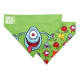 Бандана для собак на нашийник Max & Molly Bandana Little Monsters з принтом Маленькі монстри, S