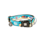 Нашийник для собак Max & Molly Smart ID Collar Aloha з принтом Алоха, M