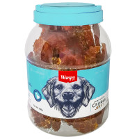 Ласощі для собак Wanpy Chicken Jerky з в’яленого курячого філе 1 кг